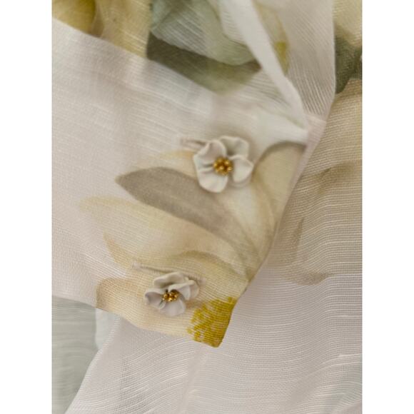 Zimmermann Harmony Floral Shirtdress. Sz 1 fit like US 6 - Picture 7 of 9